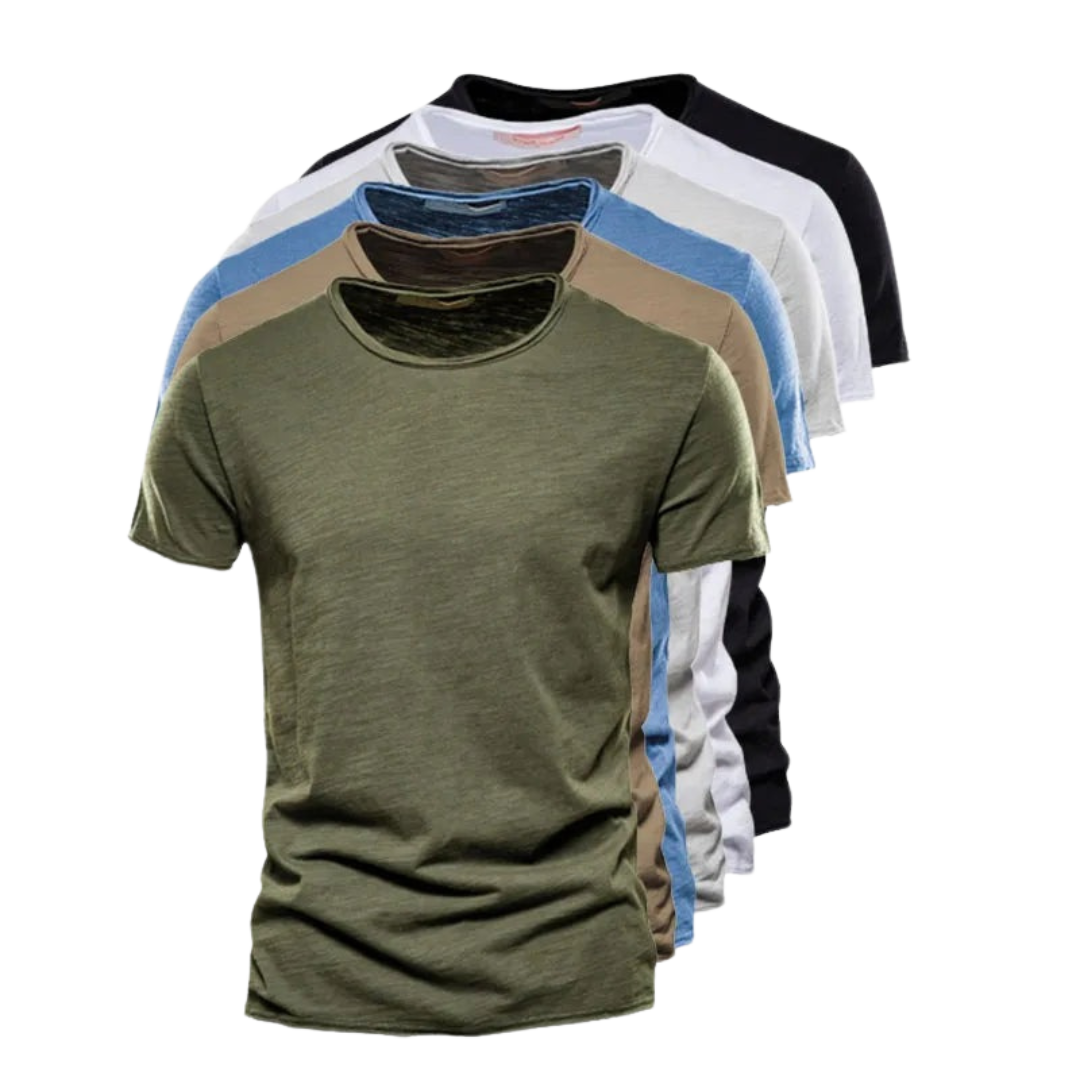 Noah | T-shirt en coton (1+1 gratuit)