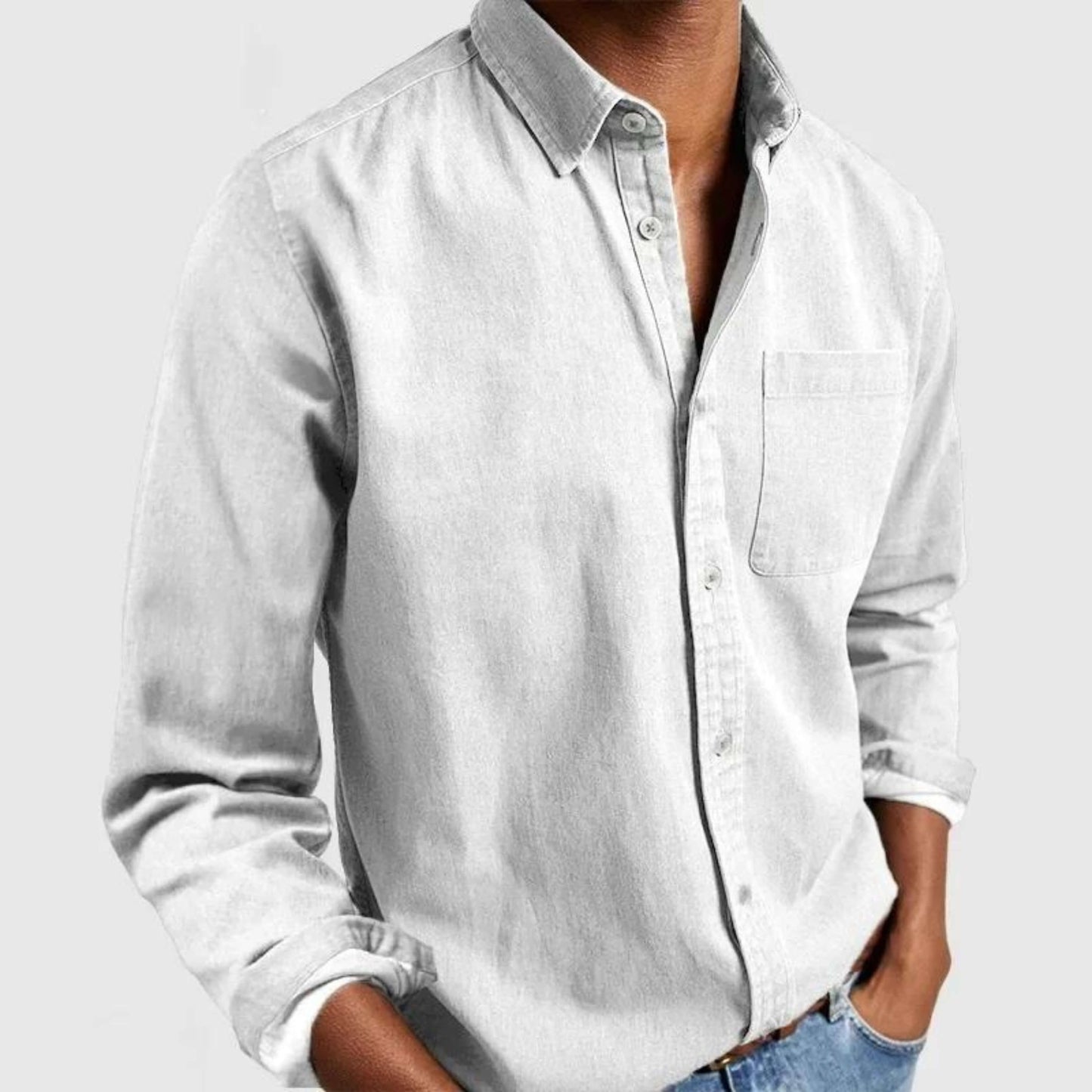 Albin | Chemise en coton classique