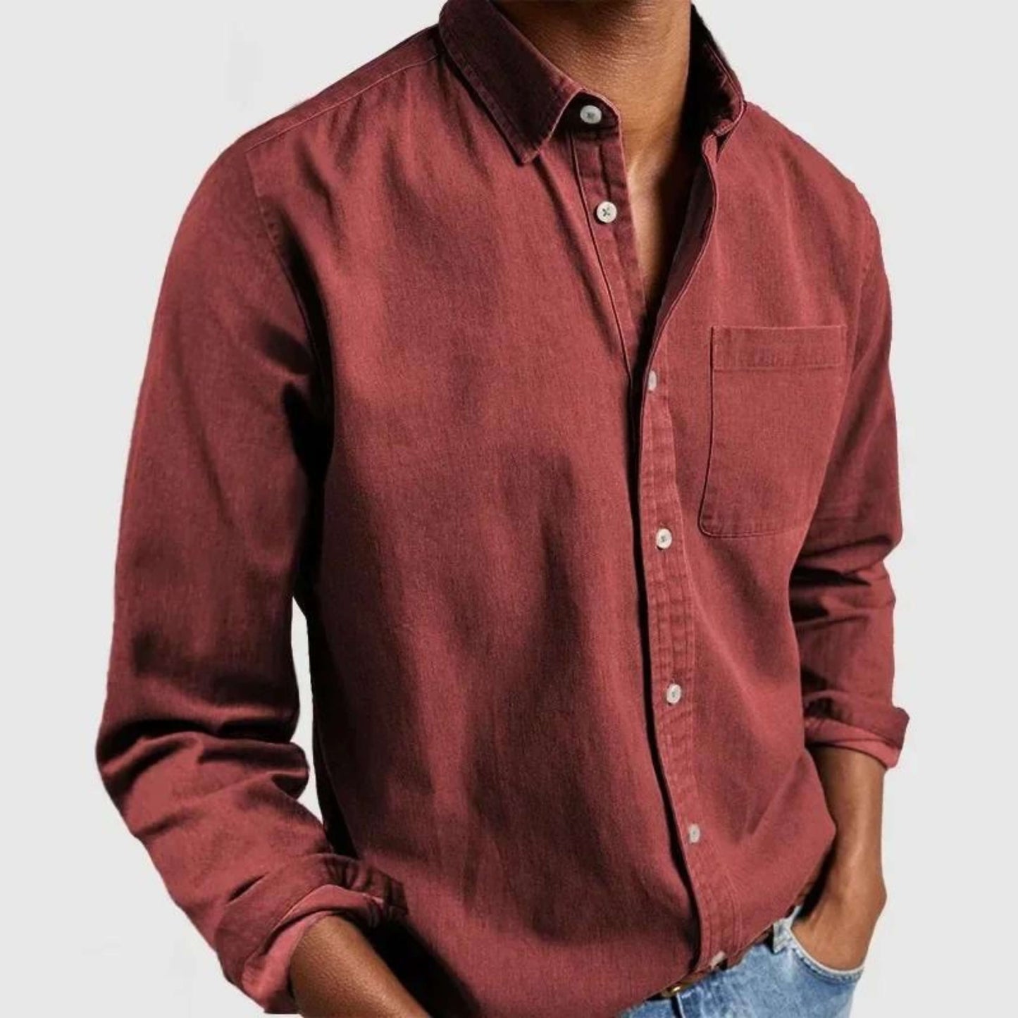 Albin | Chemise en coton classique