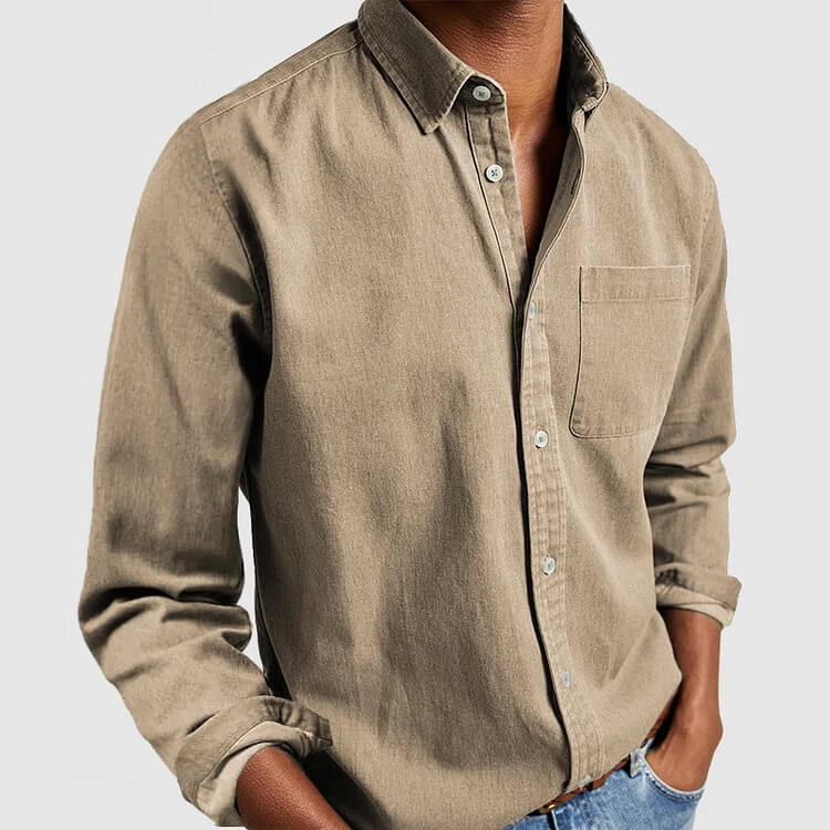 Albin | Chemise en coton classique
