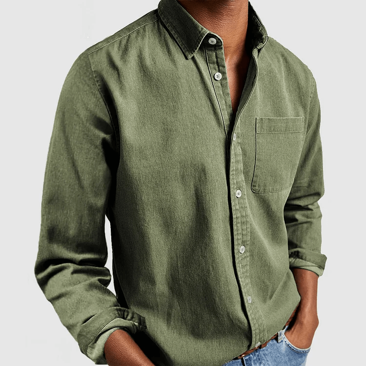 Albin | Chemise en coton classique