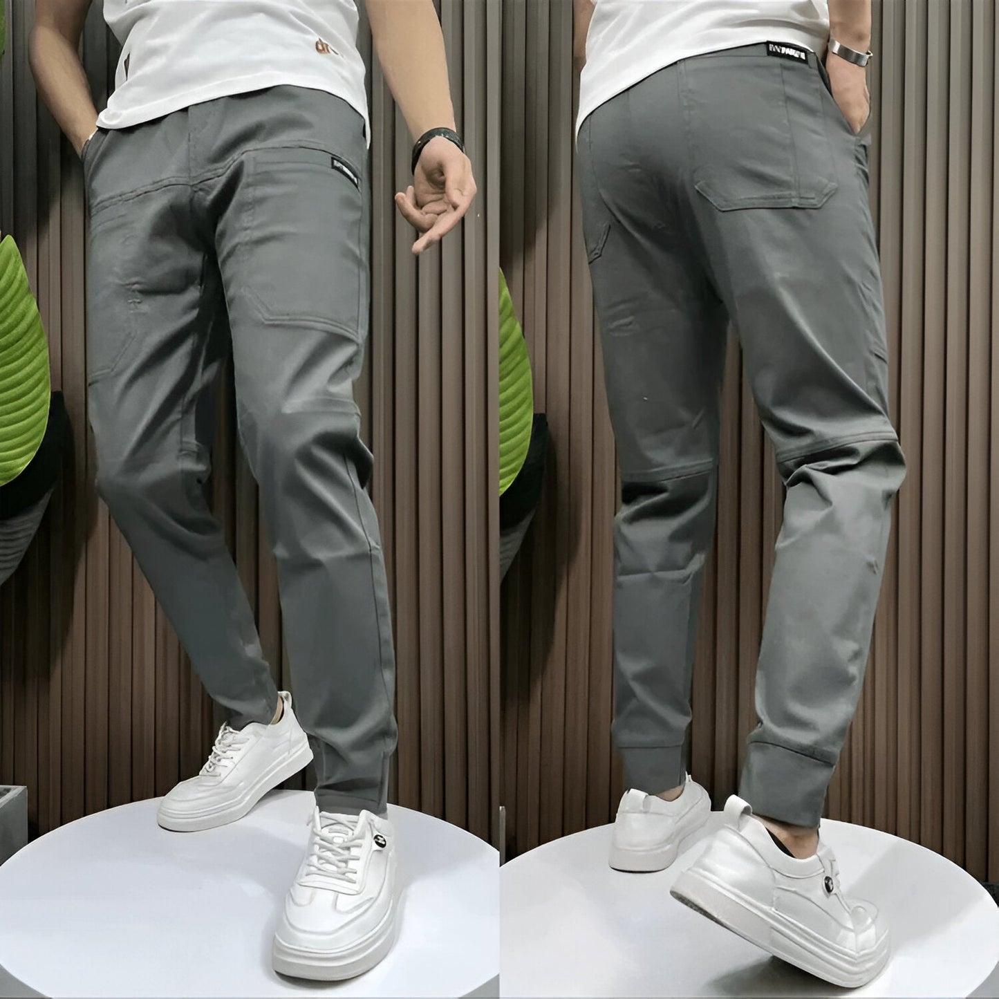 Marc | Pantalon cargo stretch (1+1 gratuit)