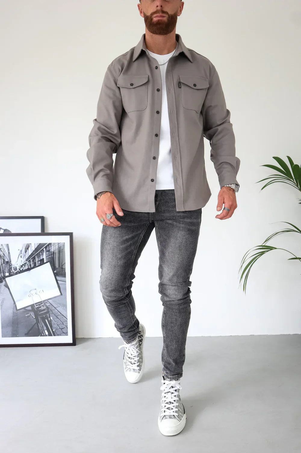 Thibault | Surchemise unie et polyvalente