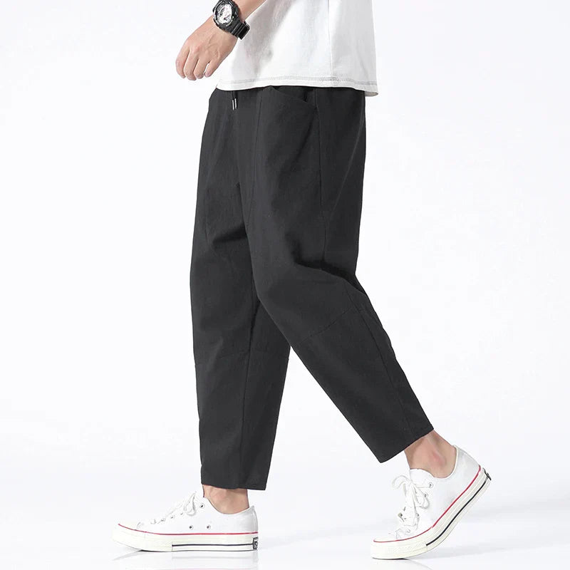 Julien | Pantalon en lin fuselé