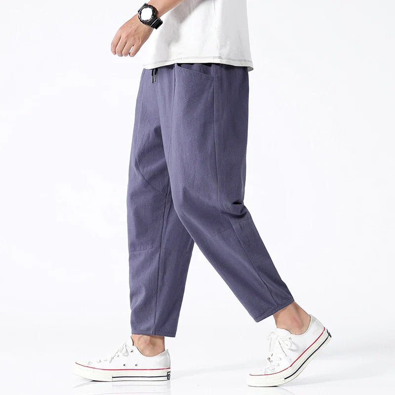 Julien | Pantalon en lin fuselé