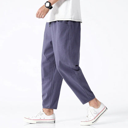 Julien | Pantalon en lin fuselé