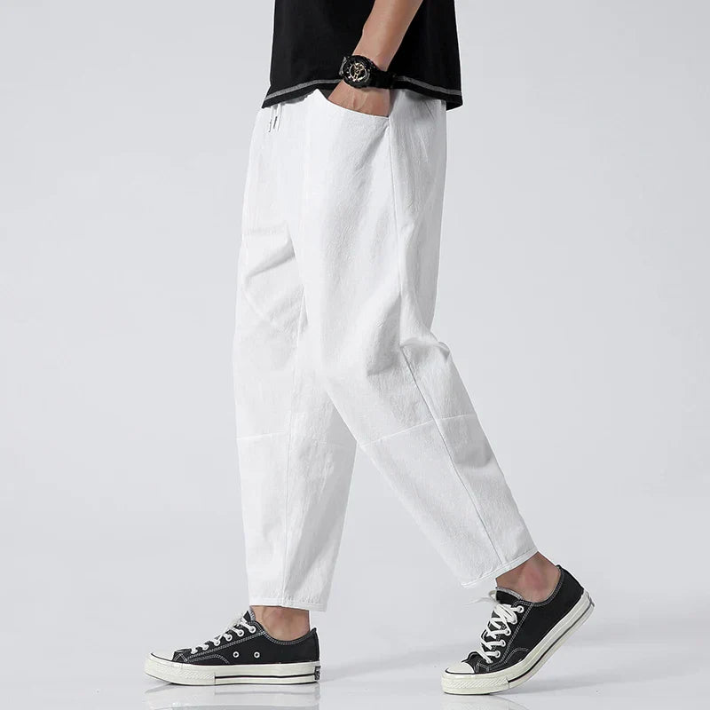 Julien | Pantalon en lin fuselé
