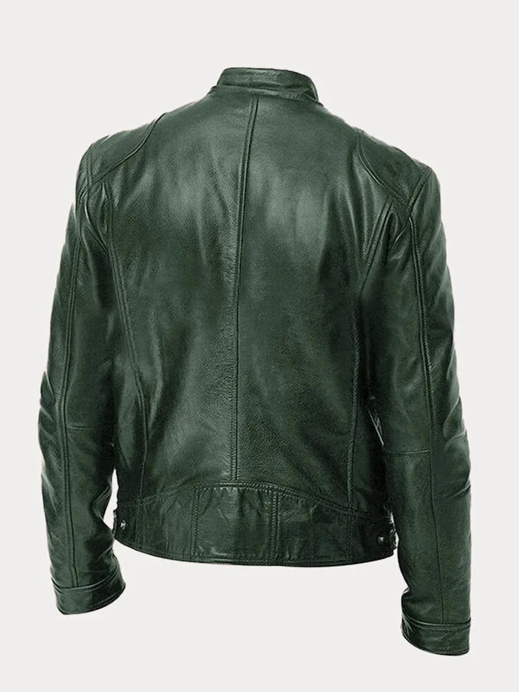 Emil | Veste en cuir classique