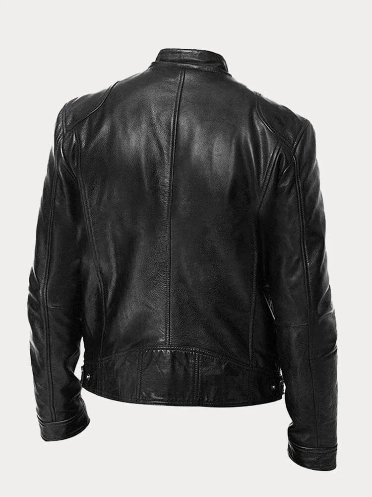 Emil | Veste en cuir classique