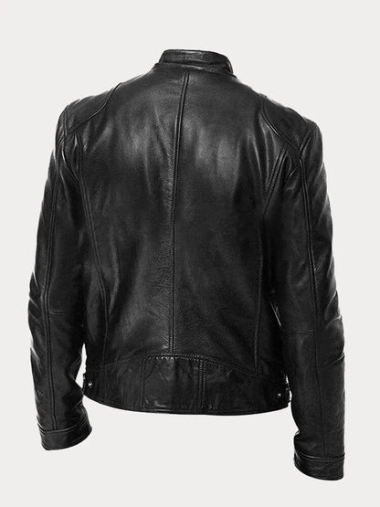Emil | Veste en cuir classique