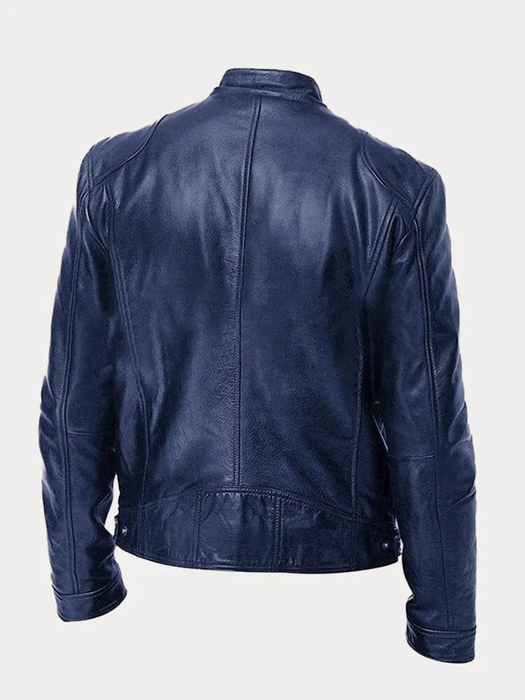 Emil | Veste en cuir classique