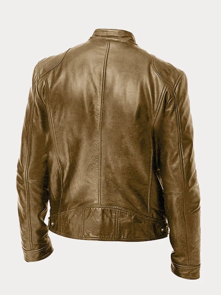 Emil | Veste en cuir classique