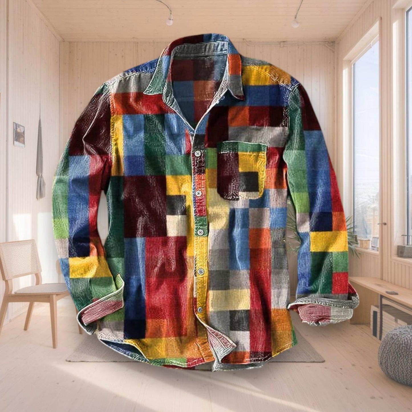 Mathias | Chemise classique à poche poitrine