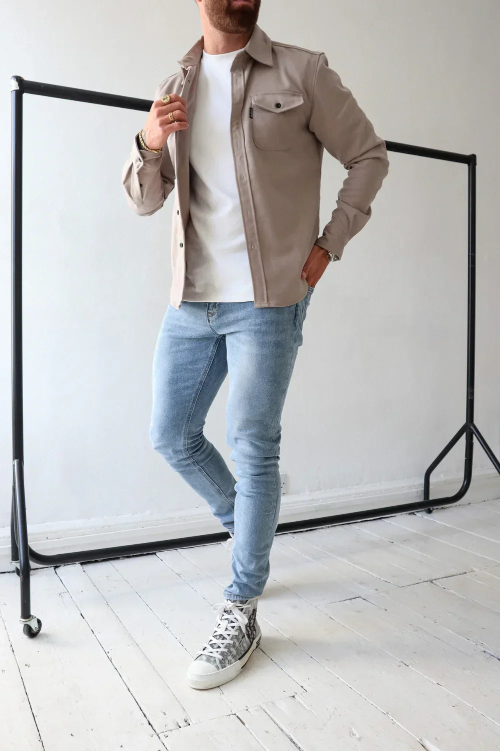 Thibault | Surchemise unie et polyvalente