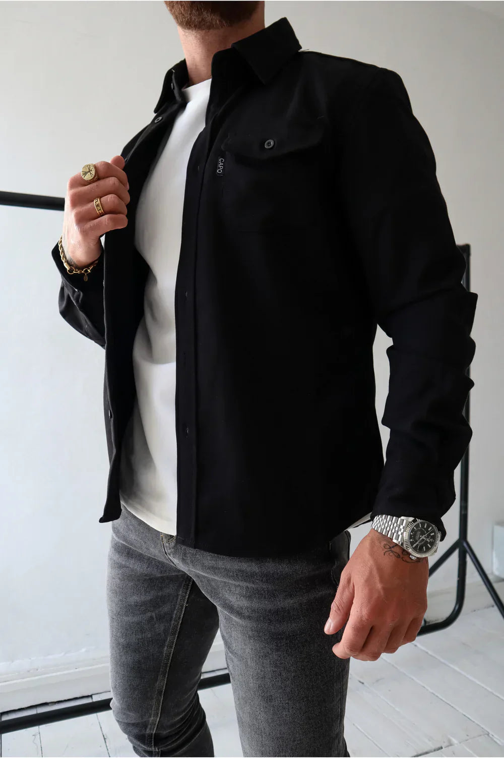 Thibault | Surchemise unie et polyvalente