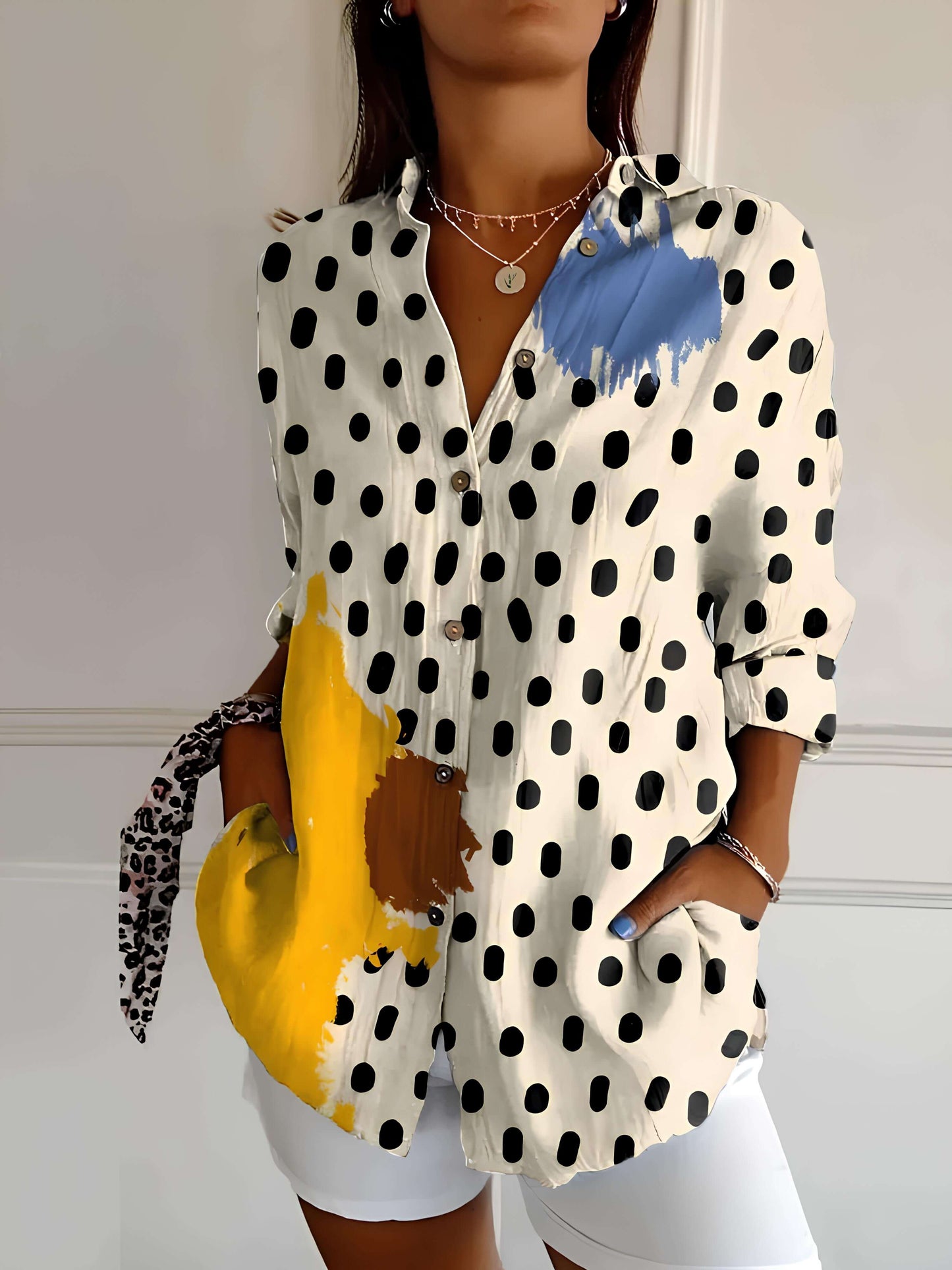 Clémence | Blouse fleurie en coton